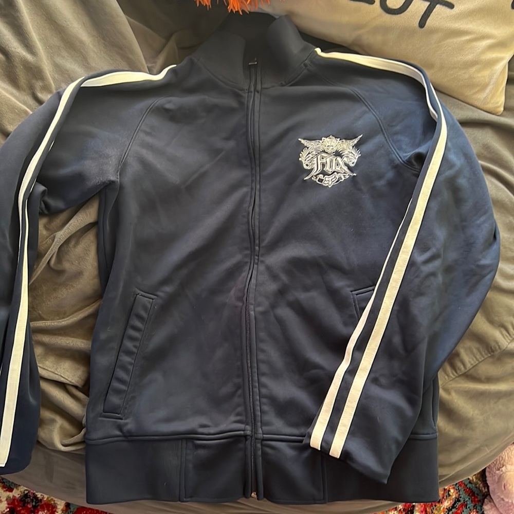 Fox Zipped Hoodie size medium